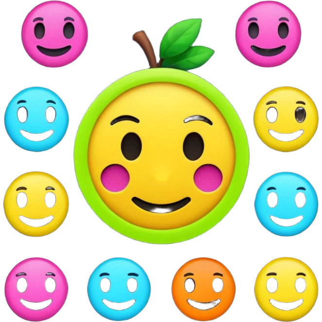 Bana Fivem Roleplay emojisi yap emojinin üstendeki isim NEON olsun farklı renklerde yap emoji