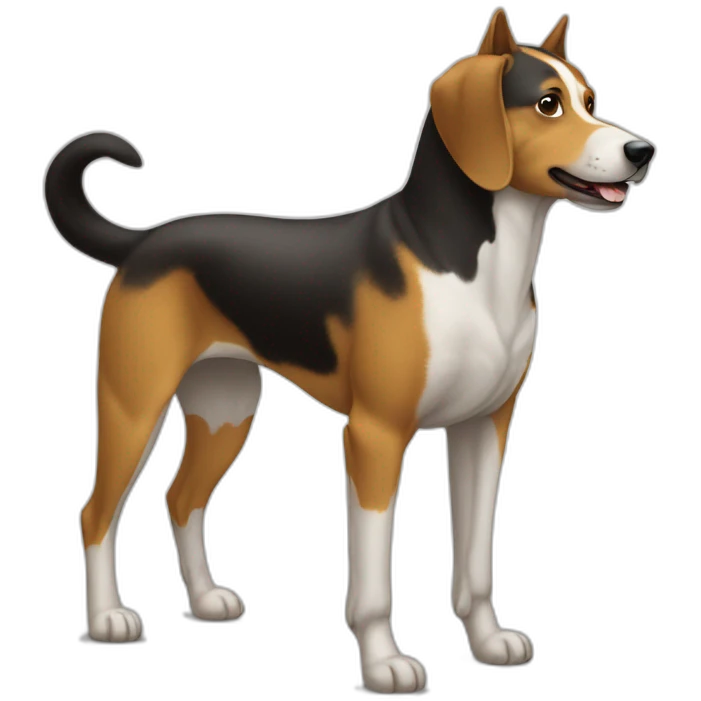 Chien sur cheval emoji