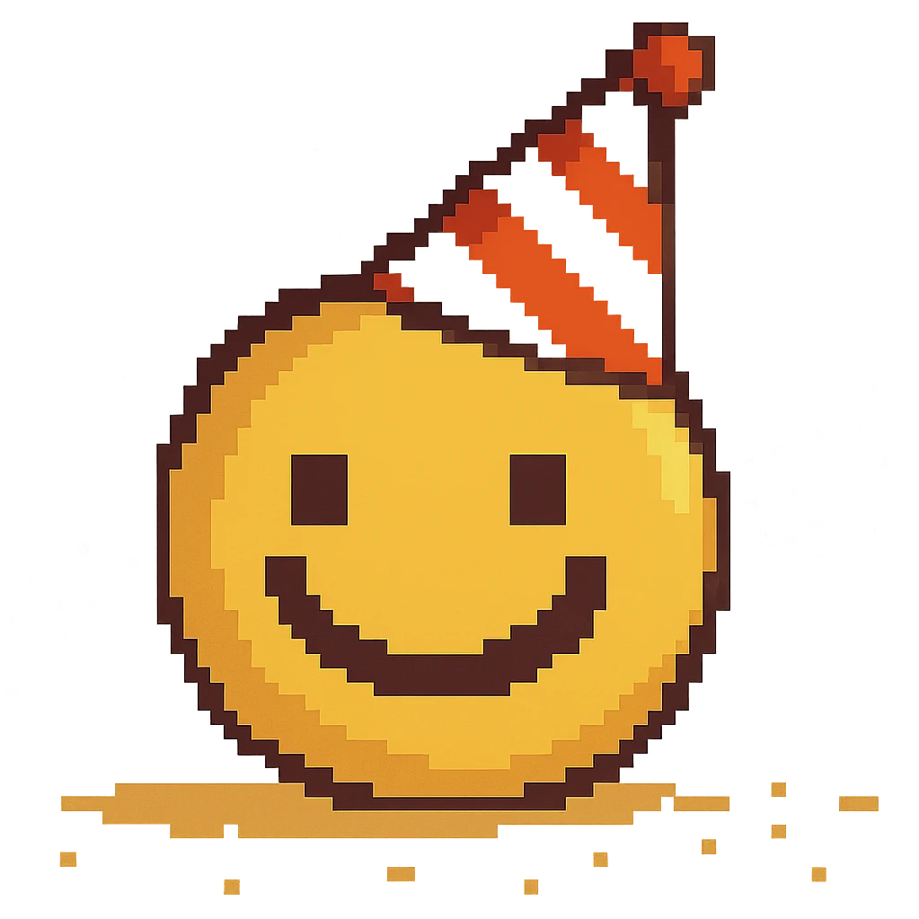 party hat emoji