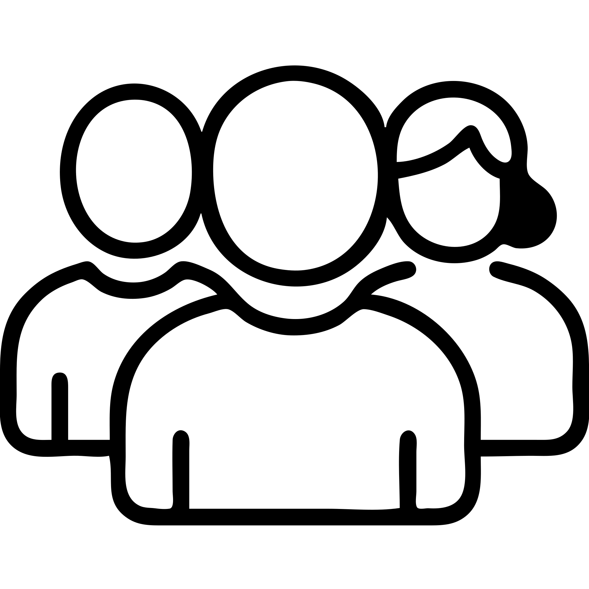 A group of diverse people standing close together, simple icon style emoji