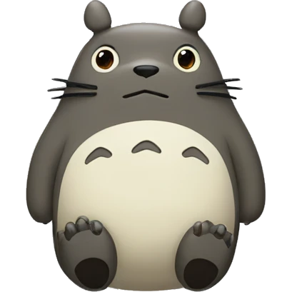 Totoro bear emoji