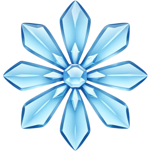 Frozen flower emoji