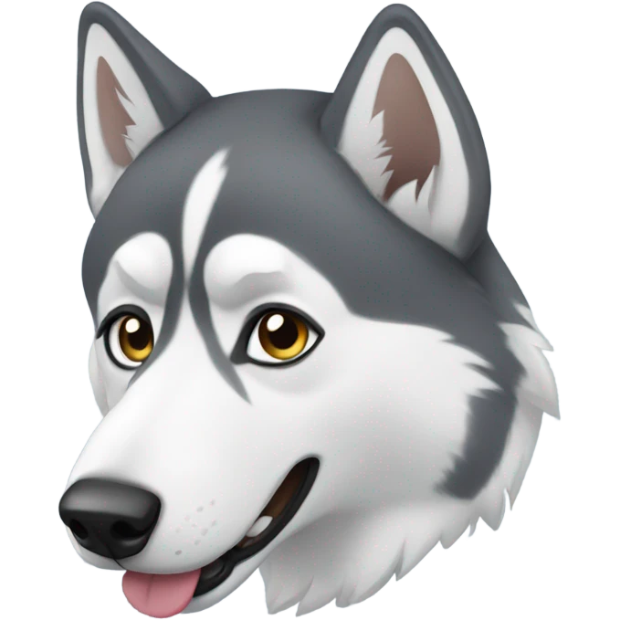 Husky  emoji