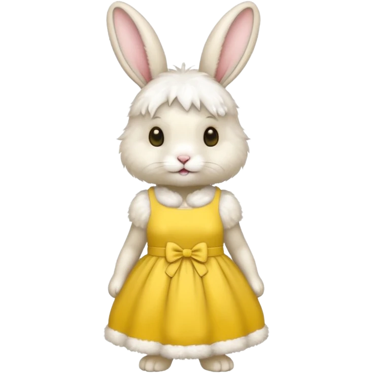 RABBIT IN YELLOW emoji