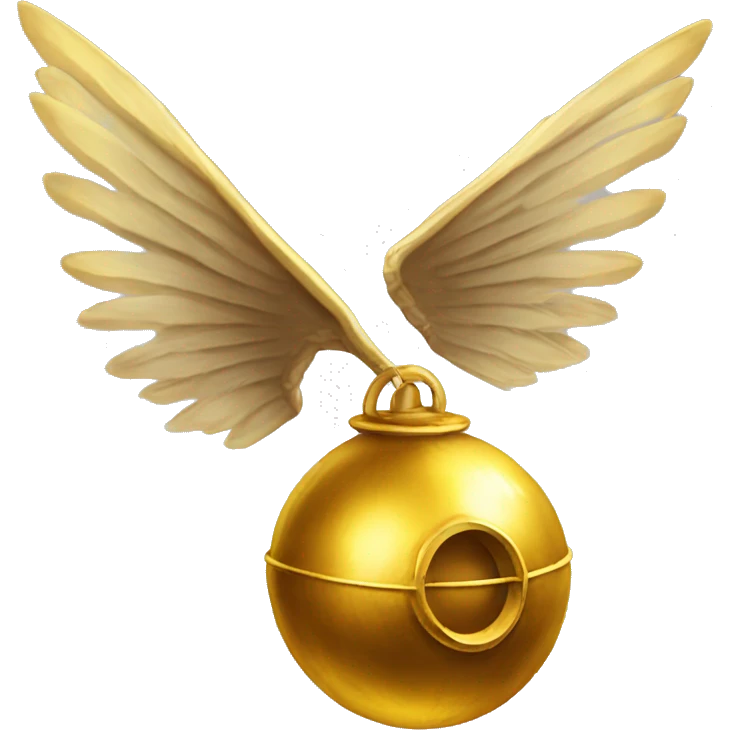 Golden snitch ball harry potter emoji