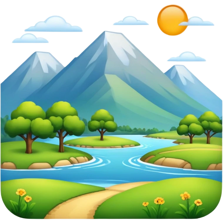 Landscape  emoji