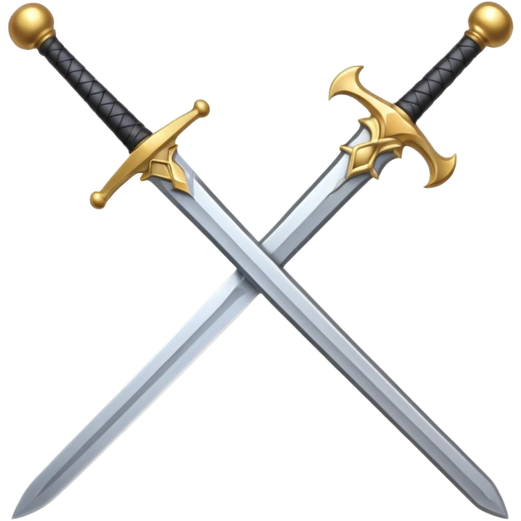 Holding sword  emoji