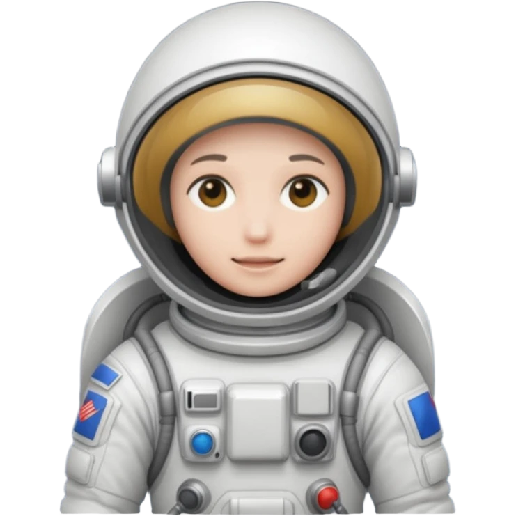 The main character from game Among Us emoji