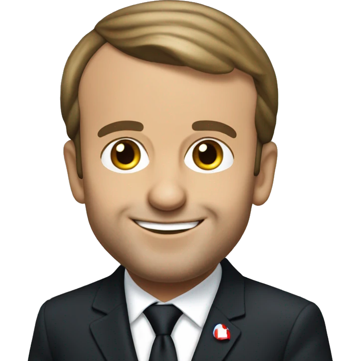 Emmanuel Macron emoji