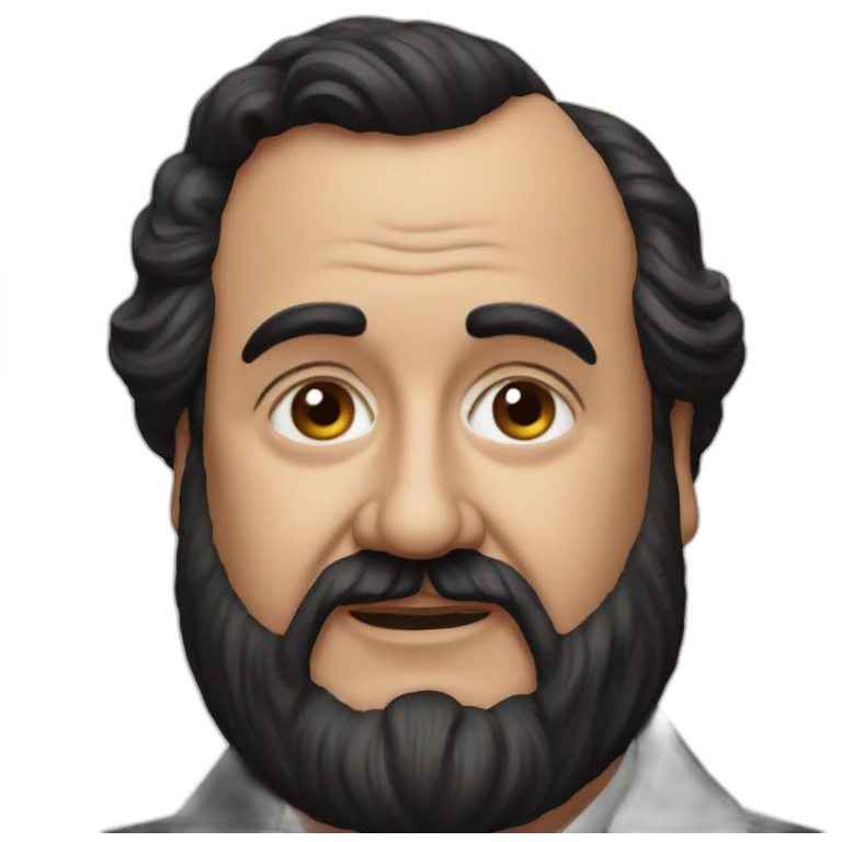 Hyperrealist pavarotti emoji