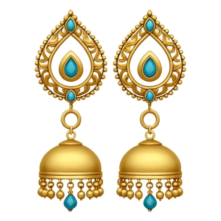 Jhumkas  emoji