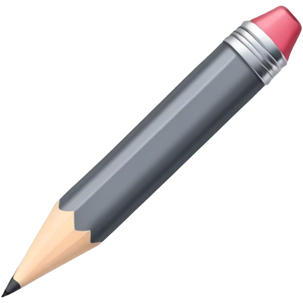 Pencil emoji