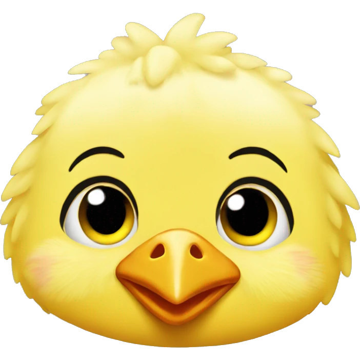 Yellow baby chicken  emoji