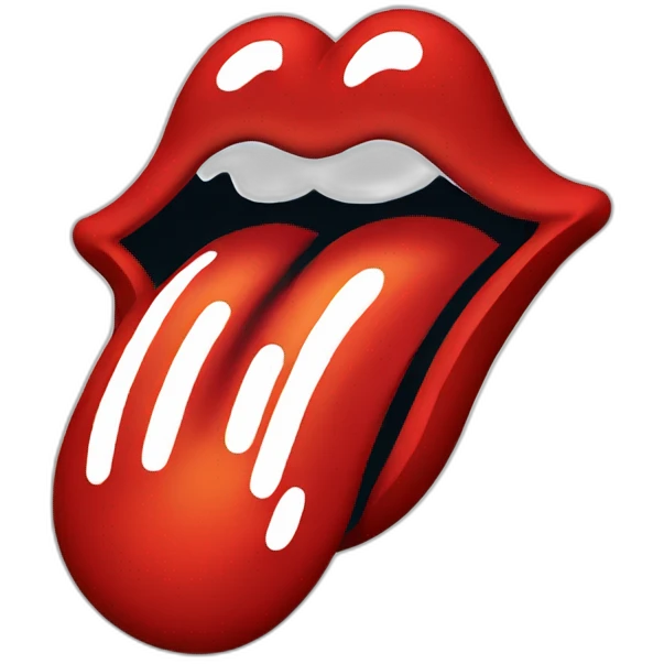 rolling stones logo emoji