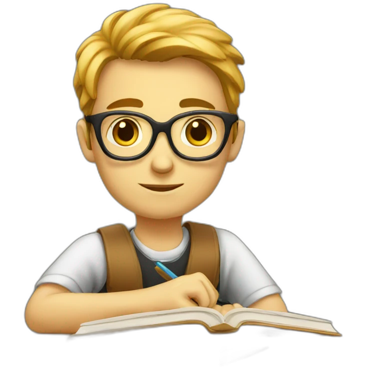 studying emoji