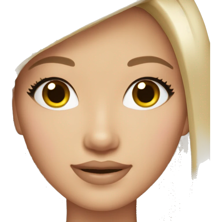 asian Barbie  emoji