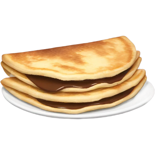 nutella crepe emoji