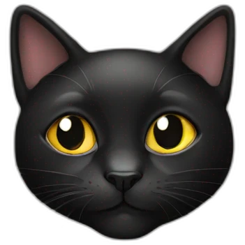 Black cat emoji