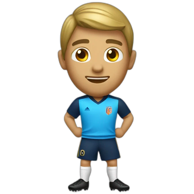 Ballon de foot en or emoji