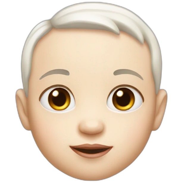 baby white skin emoji