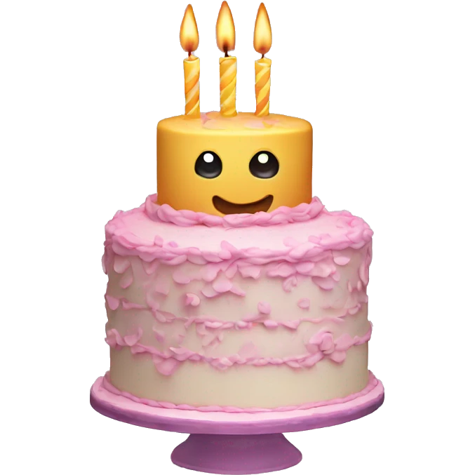 16th Birthday cake emoji