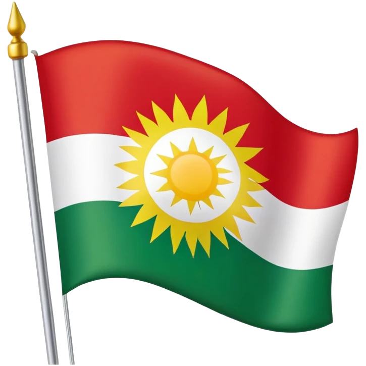 Kurdishfalg emoji