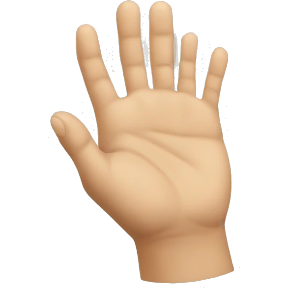 dapping hands emoji