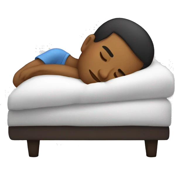 Somebody sleeping emoji