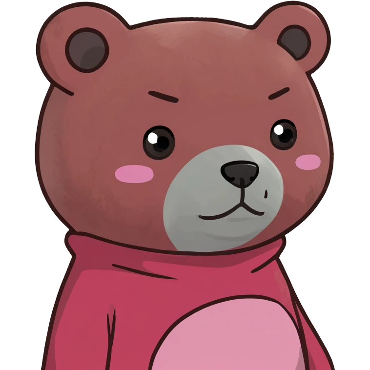 kawaii gloomy bear emoji