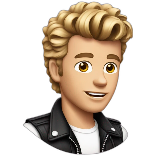 Kenickie from Grease emoji