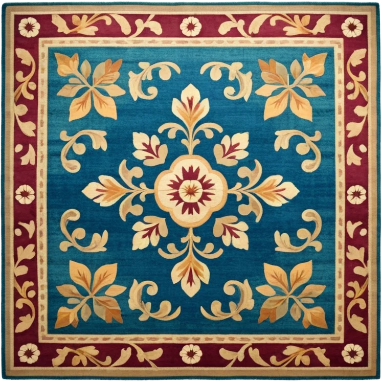 carpet with old design emoji