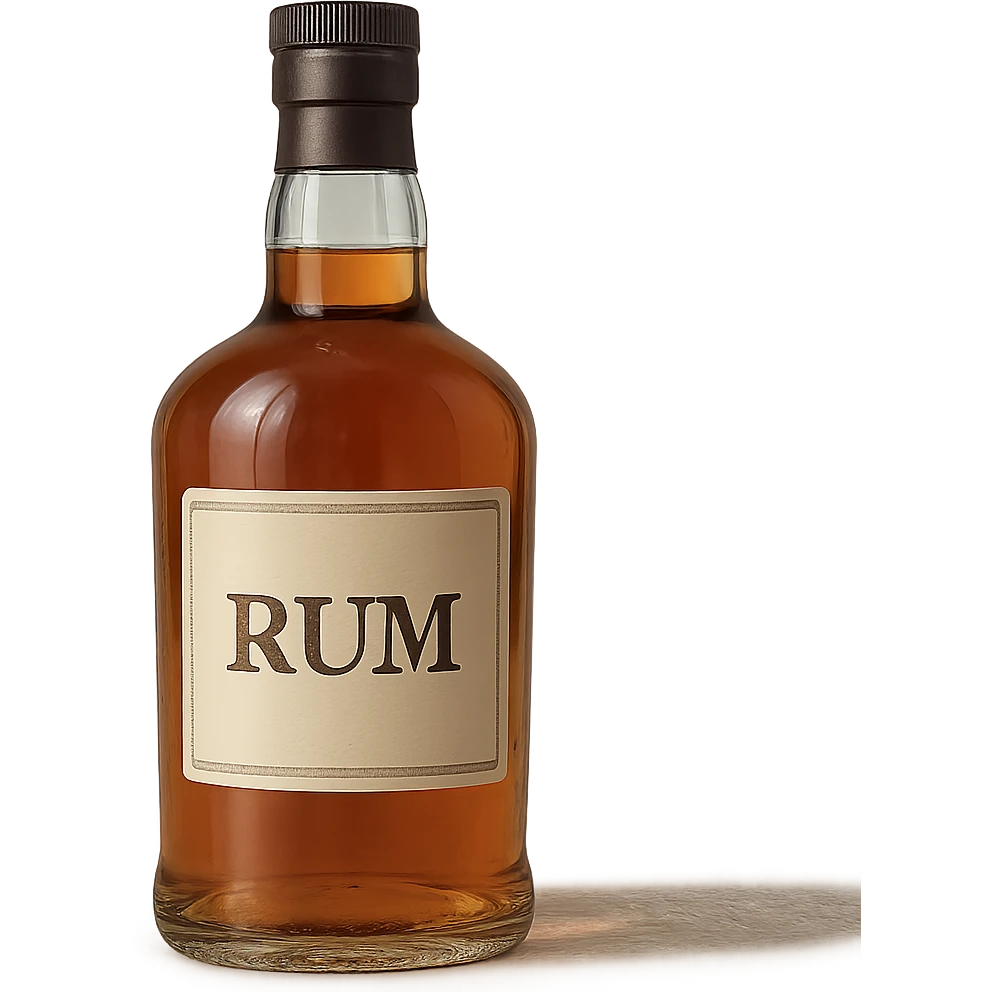 A bottle of rum emoji