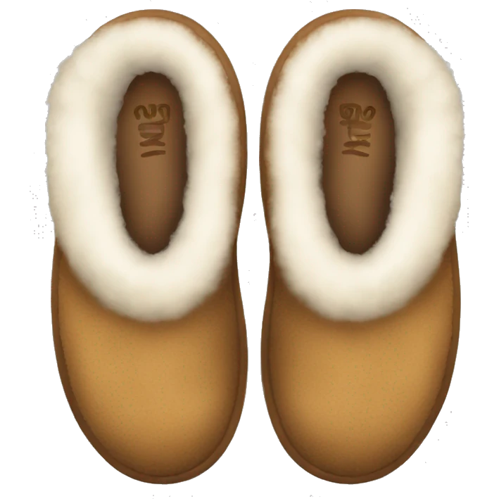 UGG slippers  emoji