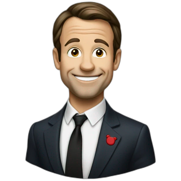 mickey macron emoji