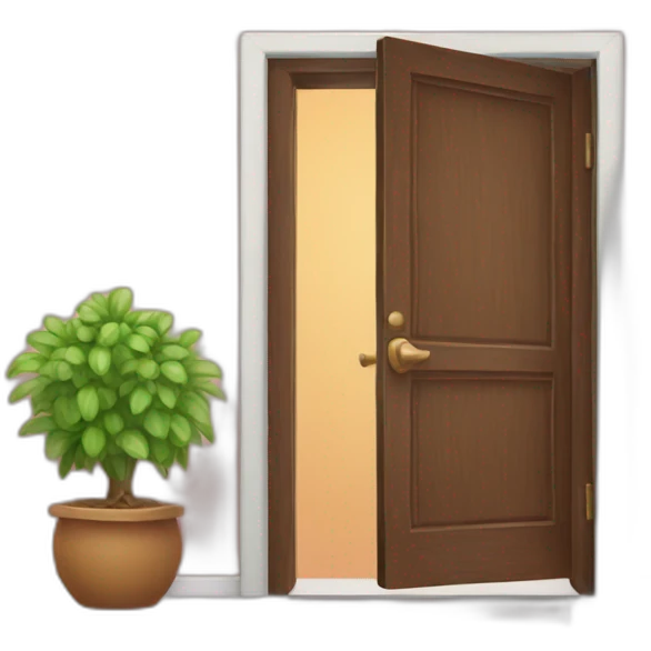 open door emoji