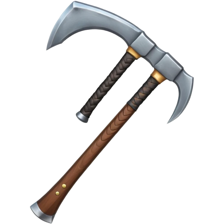 double-headed axe emoji