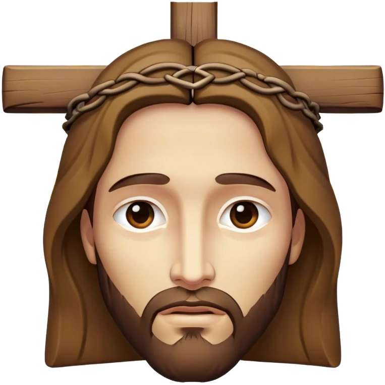 Jesus Christ on the cross emoji