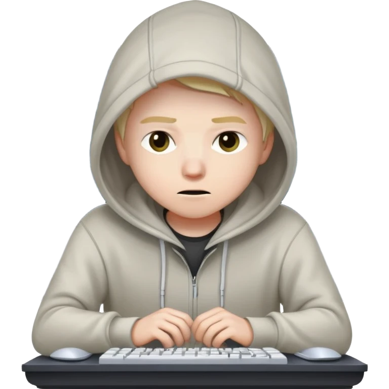 программист который занимается киберпреступностью emoji