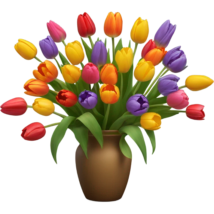 A bouquet of tulips ￼ emoji