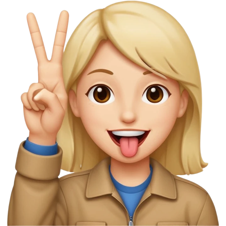 🤤🤟👂👂 emoji