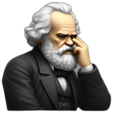 karl marx facepalm emoji