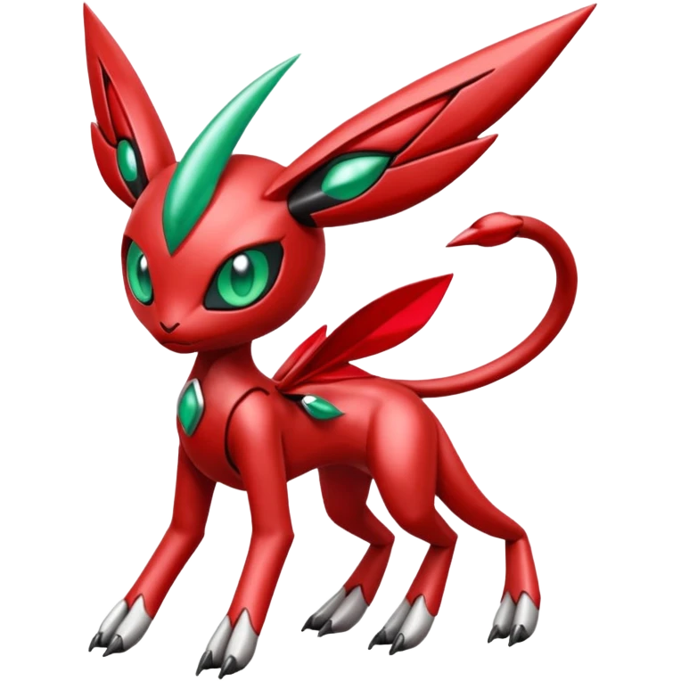 Meloetta-Scizor-Pokémon-Digimon-Fakémon-creature emoji