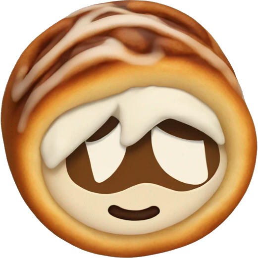 Cinnamon roll emoji