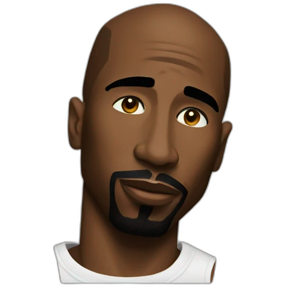 tupac emoji