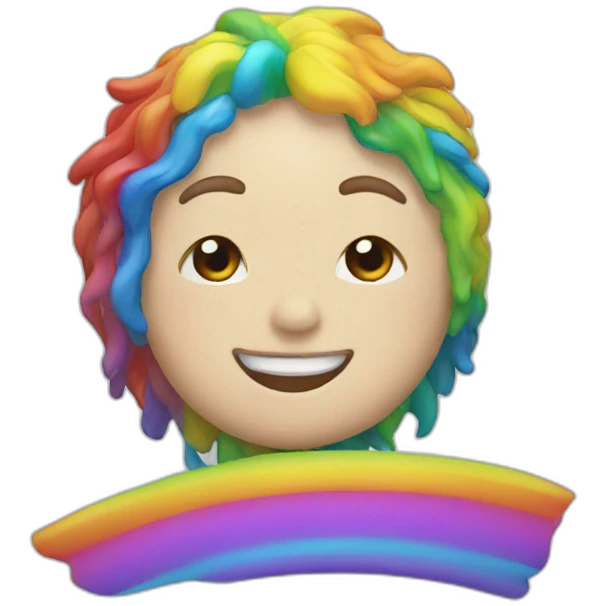 rainbow emoji
