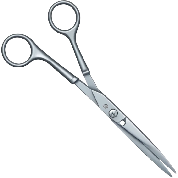  hairdressing scissors emoji