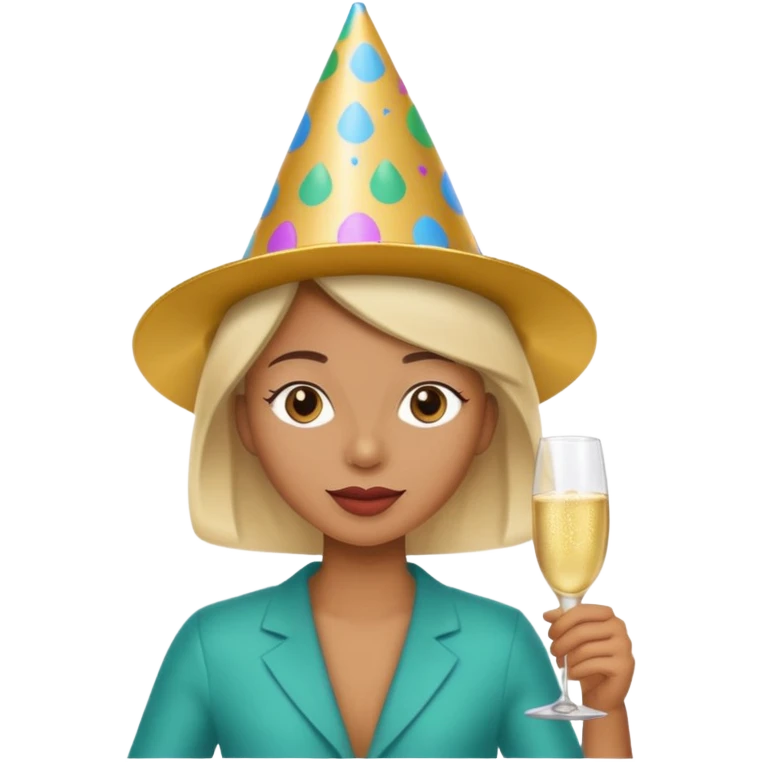 una festa di compleanno emoji