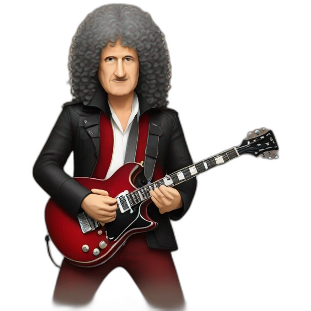 Brian May guitar solo emoji