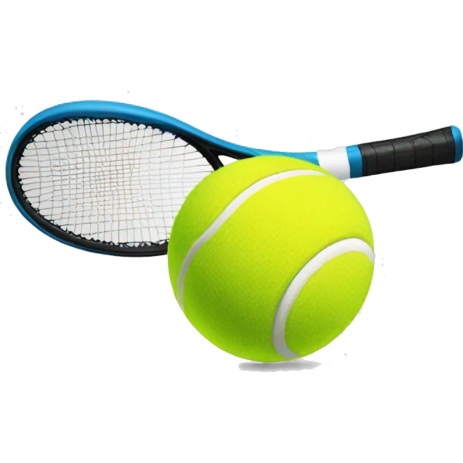 Tennis ball emoji