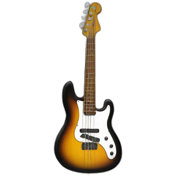Guitare basse emoji